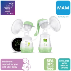 MAM 2in1 Elektrisk & Manuell Bröstpump 1 st