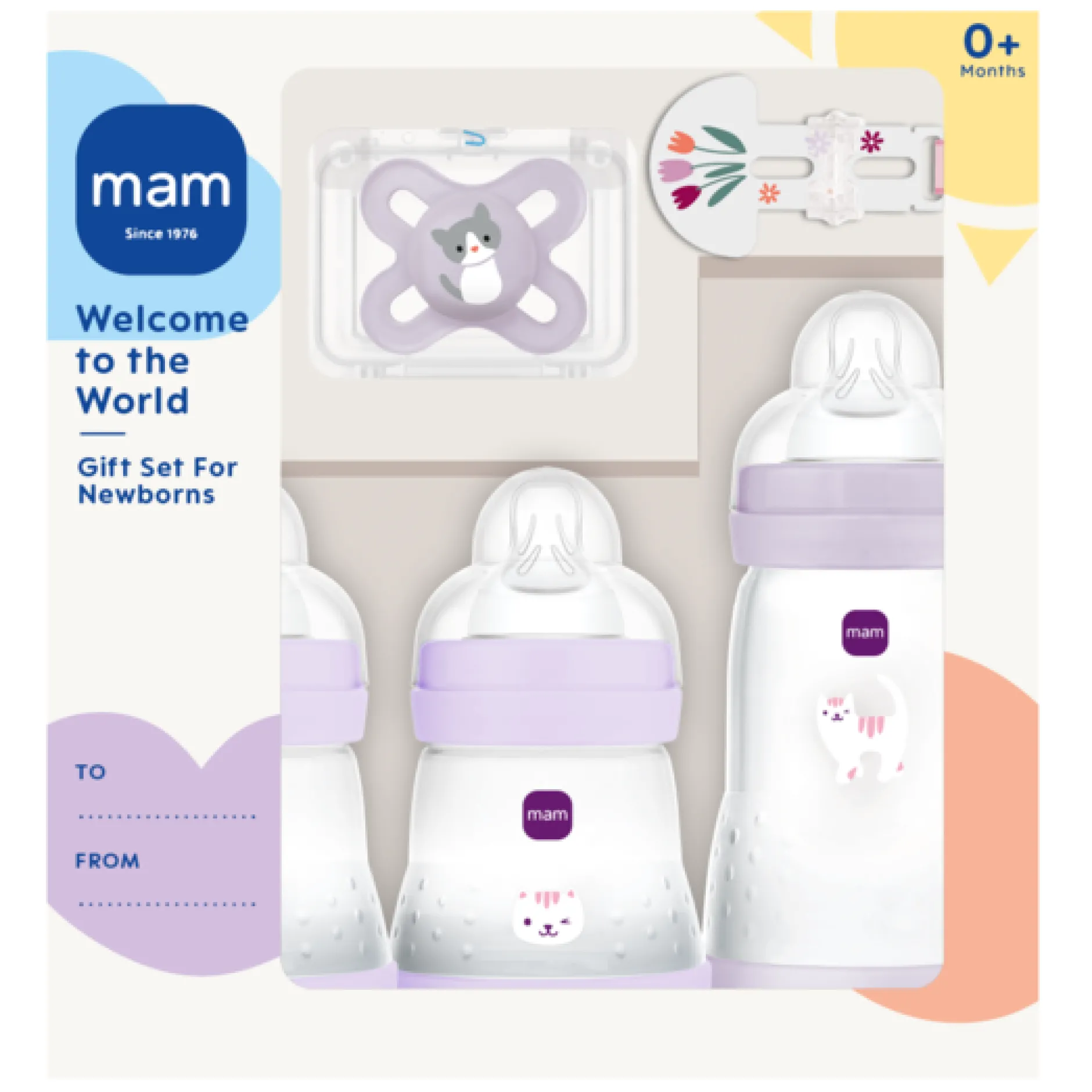 MAM Welcome to the World Gift Set Pink