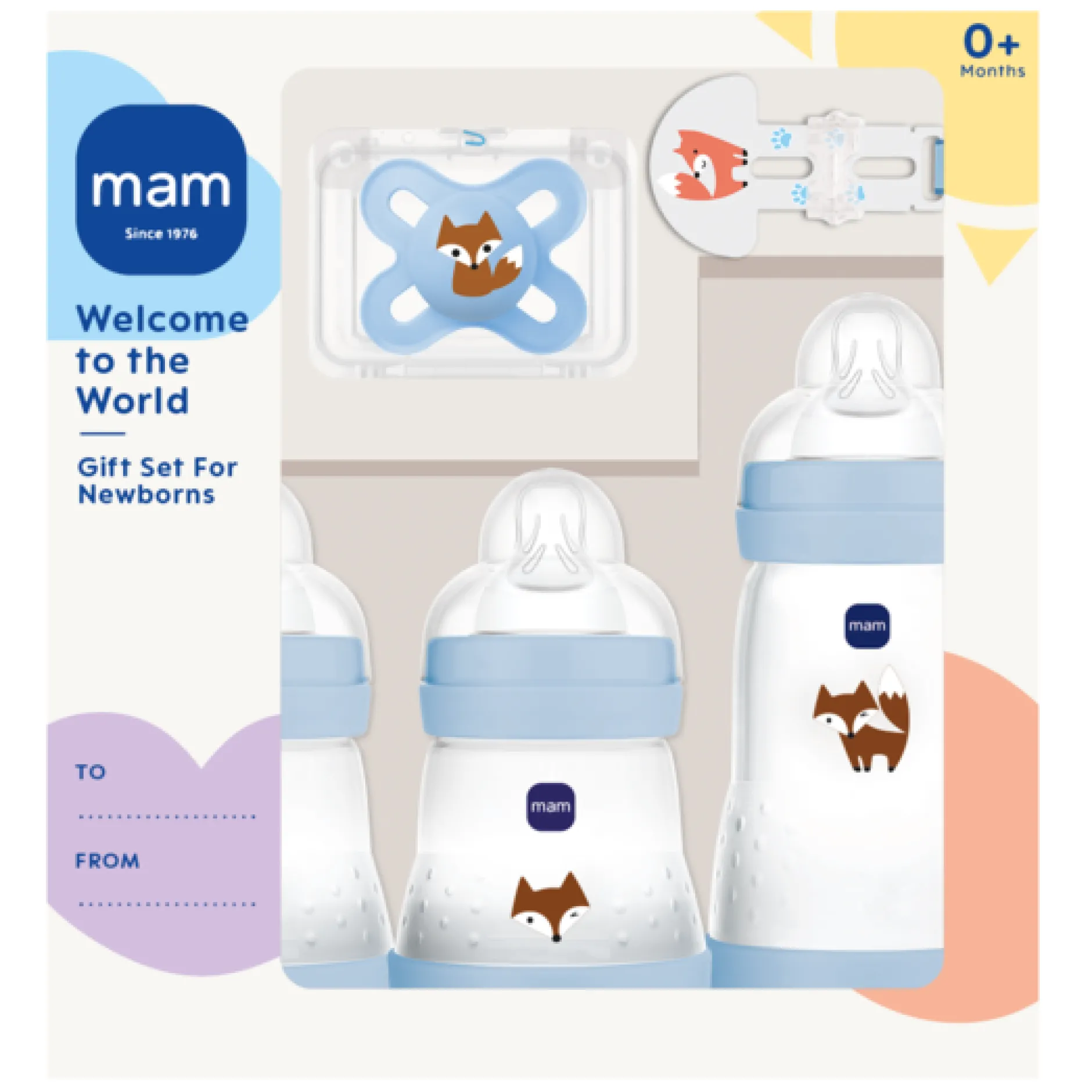 MAM Welcome to the World Gift Set Blue