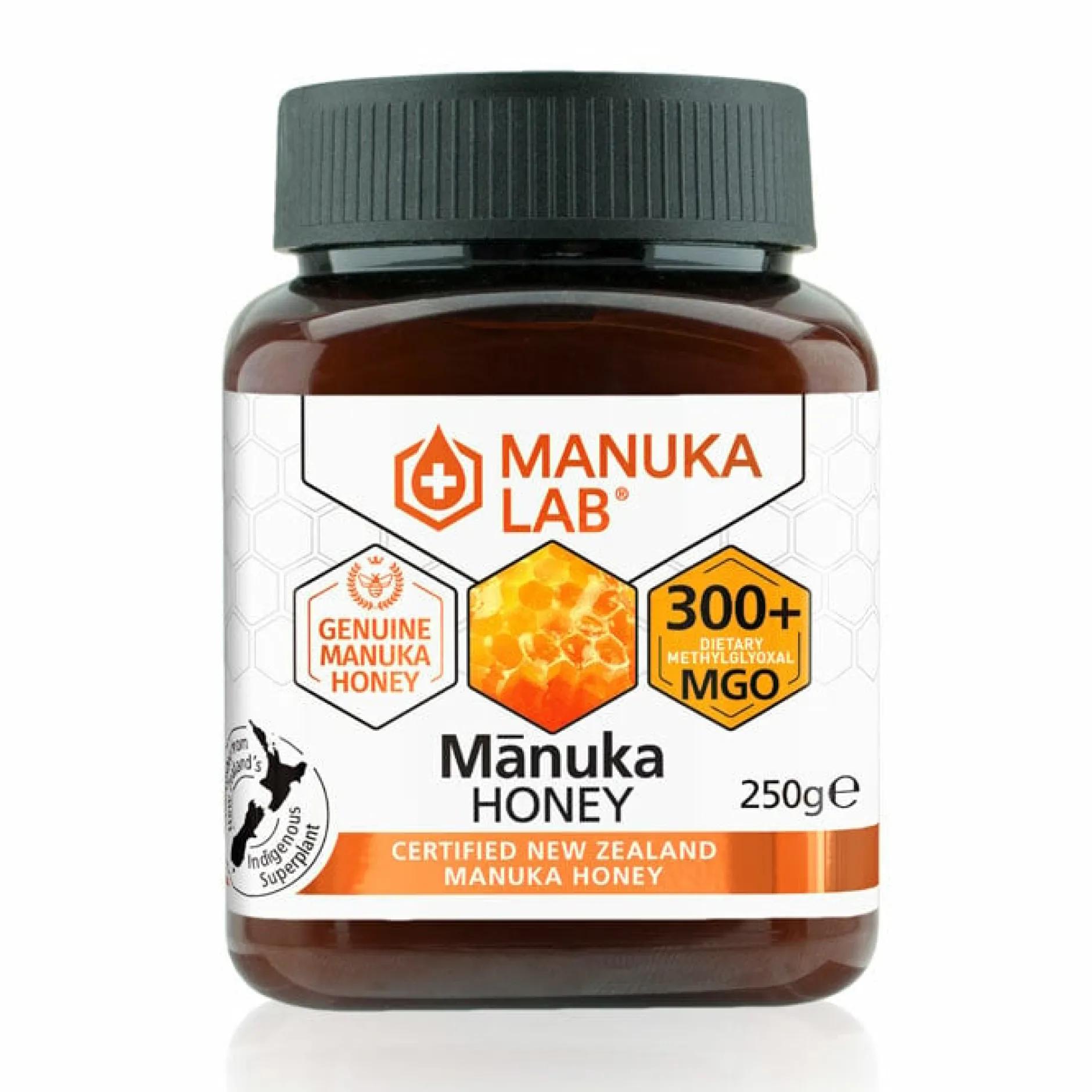 Manuka Lab Manukahonung MGO 300+ 250 g