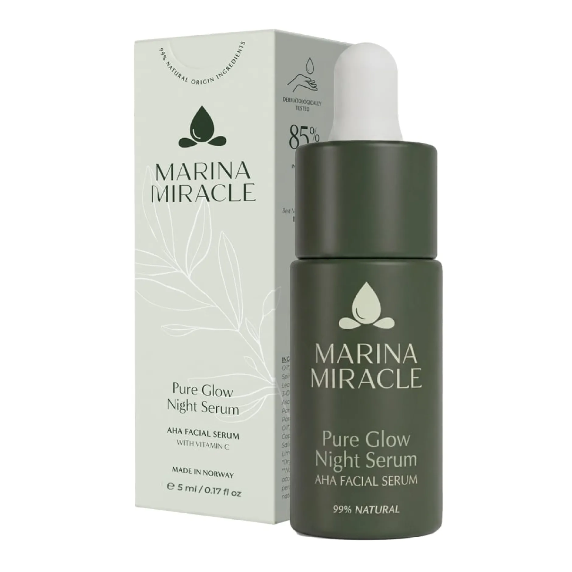 Marina Miracle Pure Glow Night Serum 5 ml