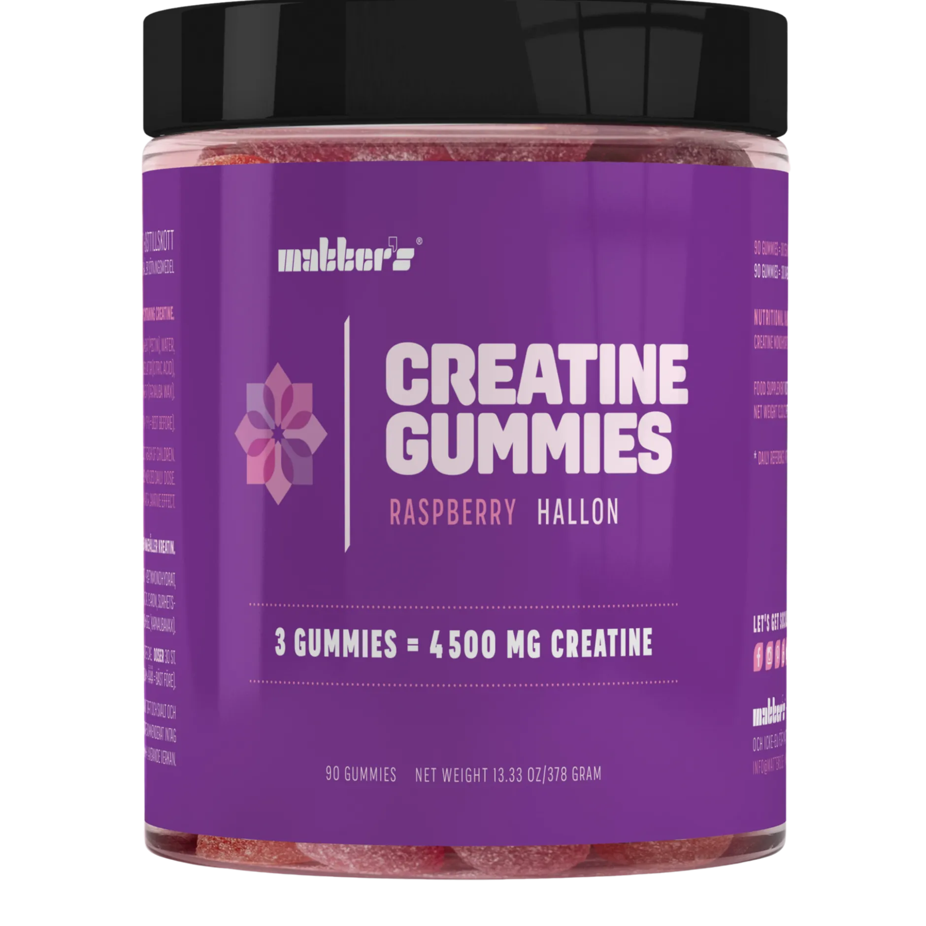 Matters Creatine 90 Gummies Hallon