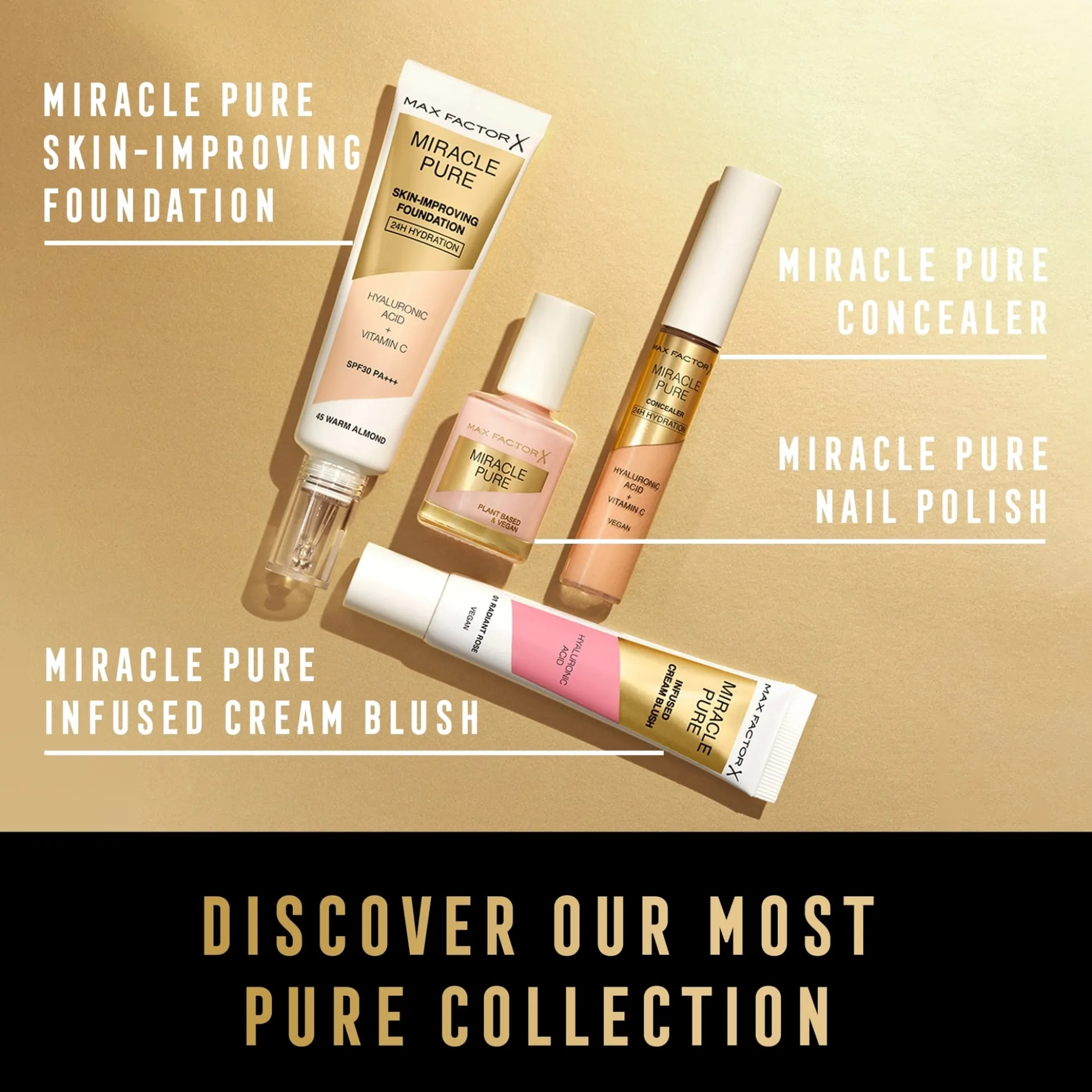 Max Factor Miracle Pure Cream Blush 01 Radiant Rose 15 ml