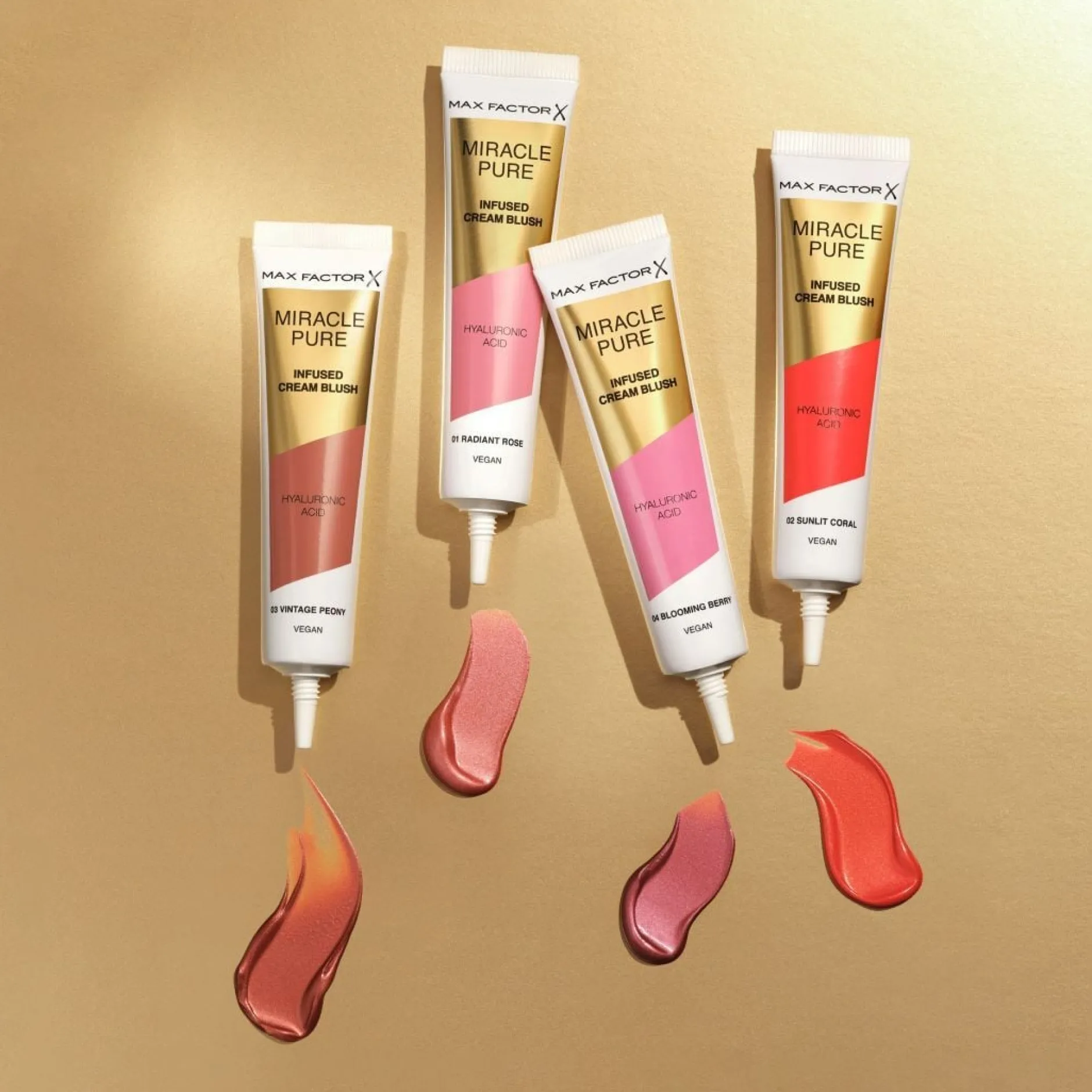 Max Factor Miracle Pure Cream Blush 01 Radiant Rose 15 ml