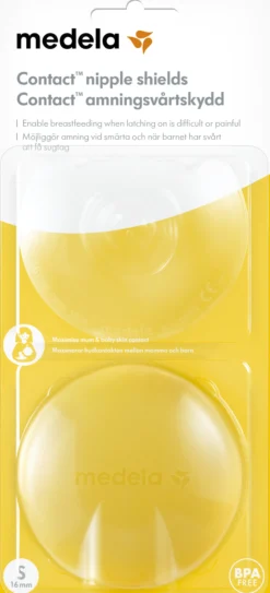 Medela Contact Amningsvårtskydd Small 2 st