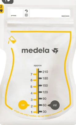 Medela Easy Pour Förvaringspåsar för Bröstmjölk 25 st