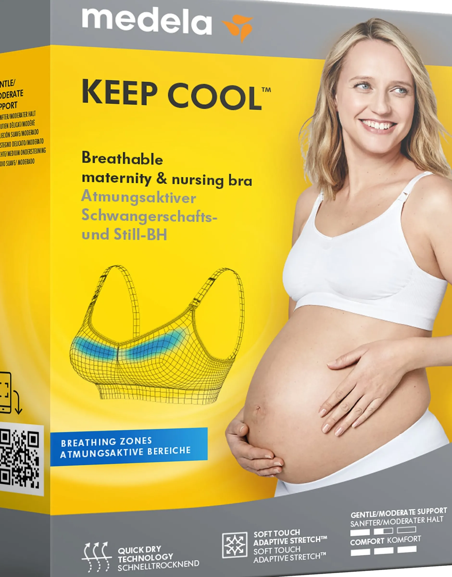 Medela Graviditets & Amnings-BH Keep Cool Medium Vit 1 st