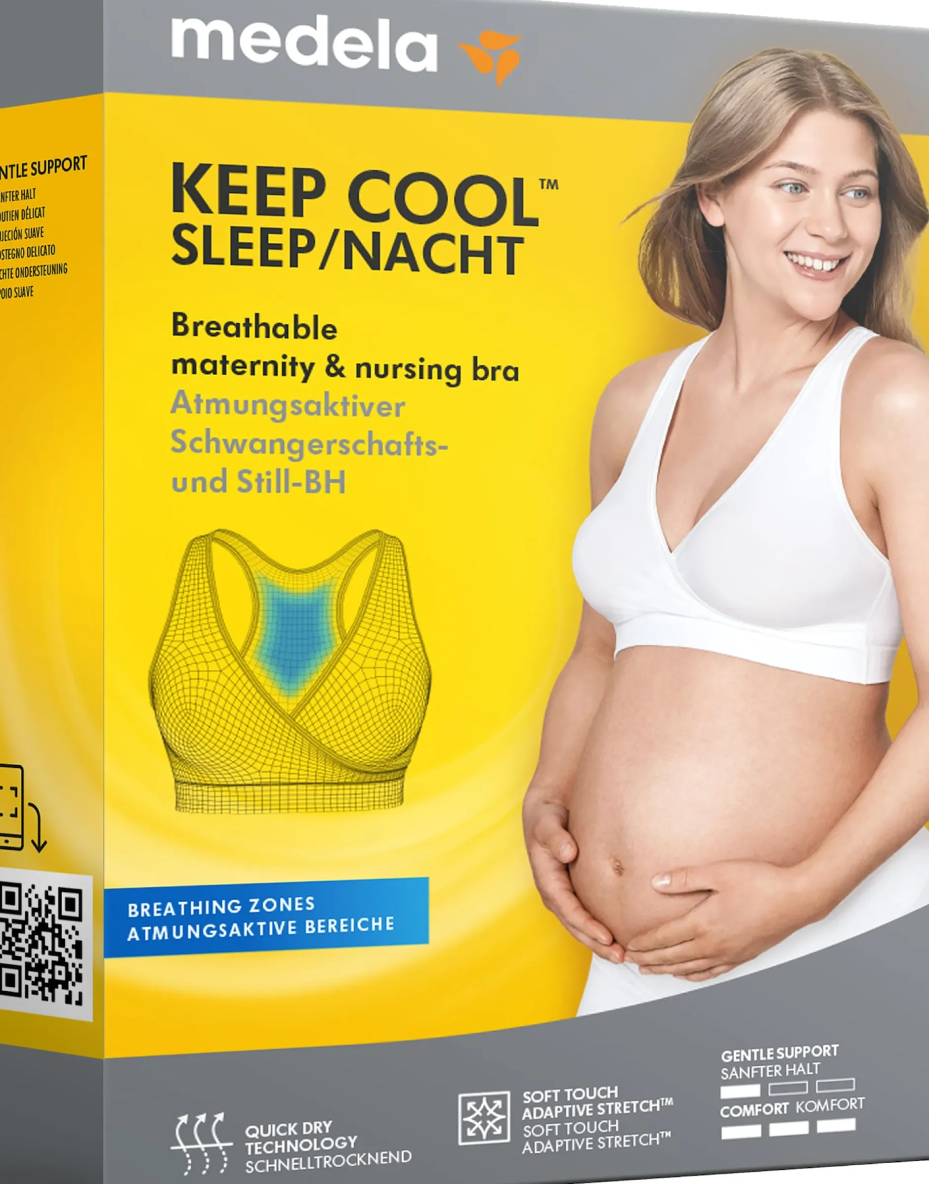 Medela Keep Cool Natt & Amnings-BH Medium Vit 1 st