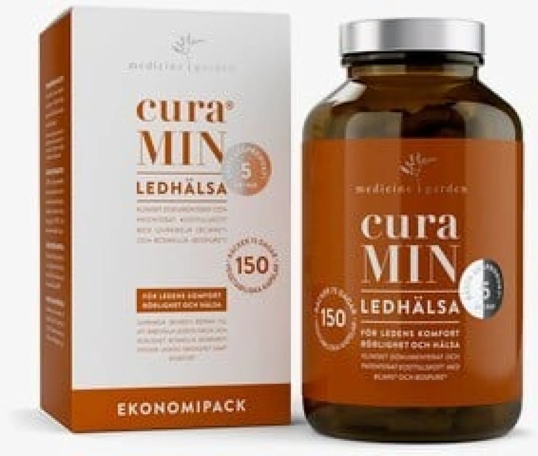 MedicineGarden CuraMIN Ledhälsa 150 kapslar
