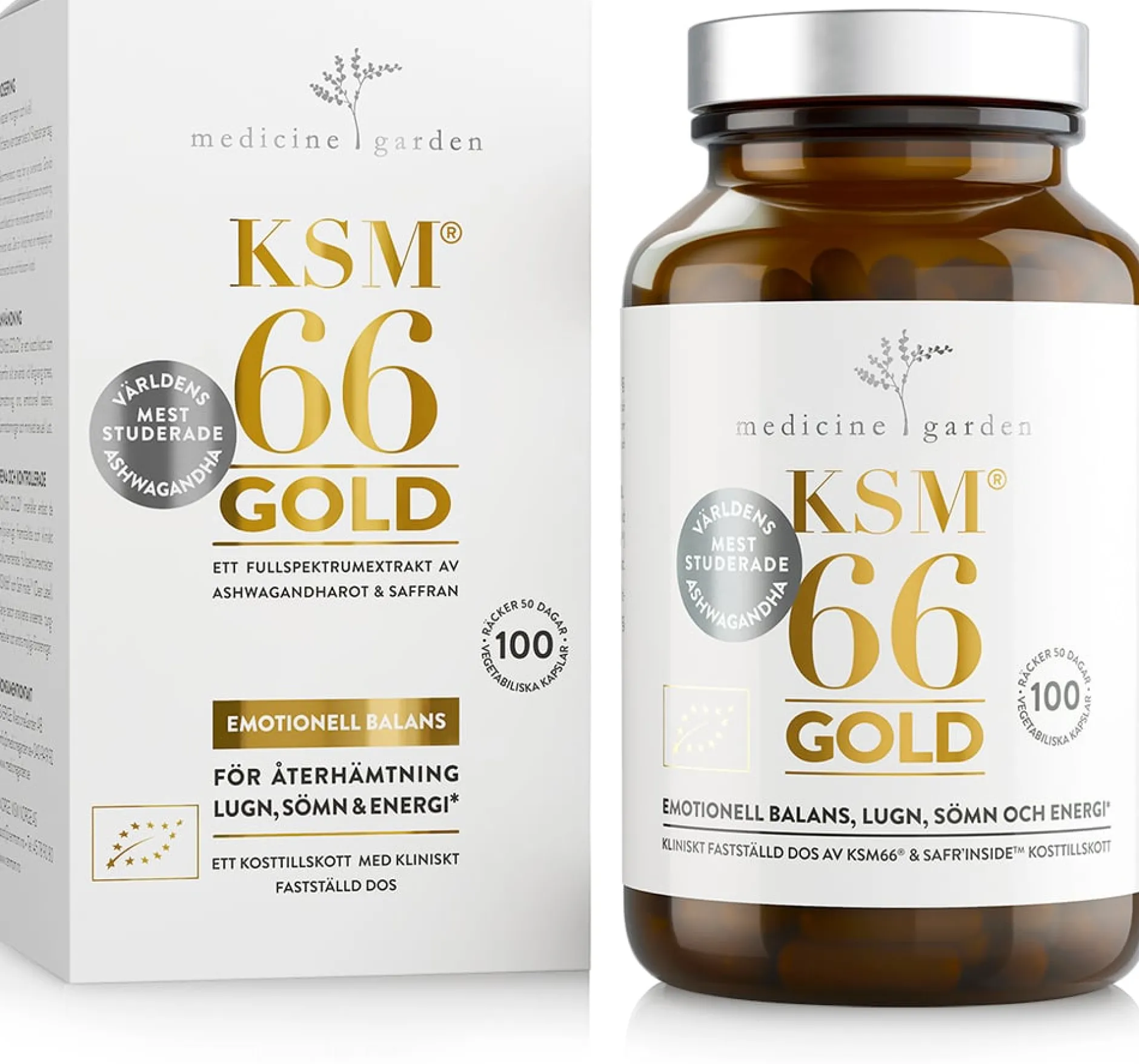 MedicineGarden KSM66 Gold 100 kapslar