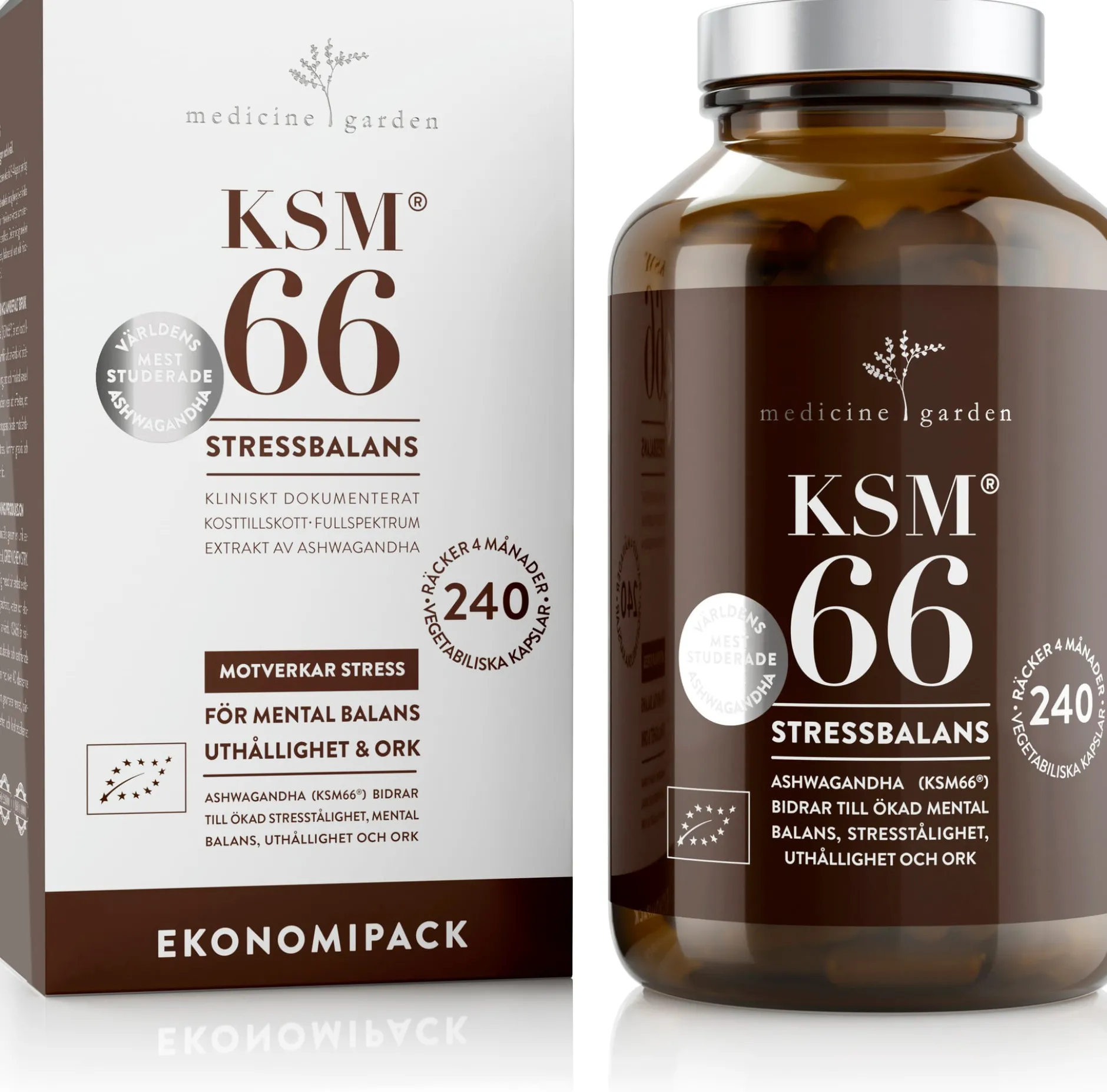 Medicine Garden KSM66 Stressbalans 240 kapslar