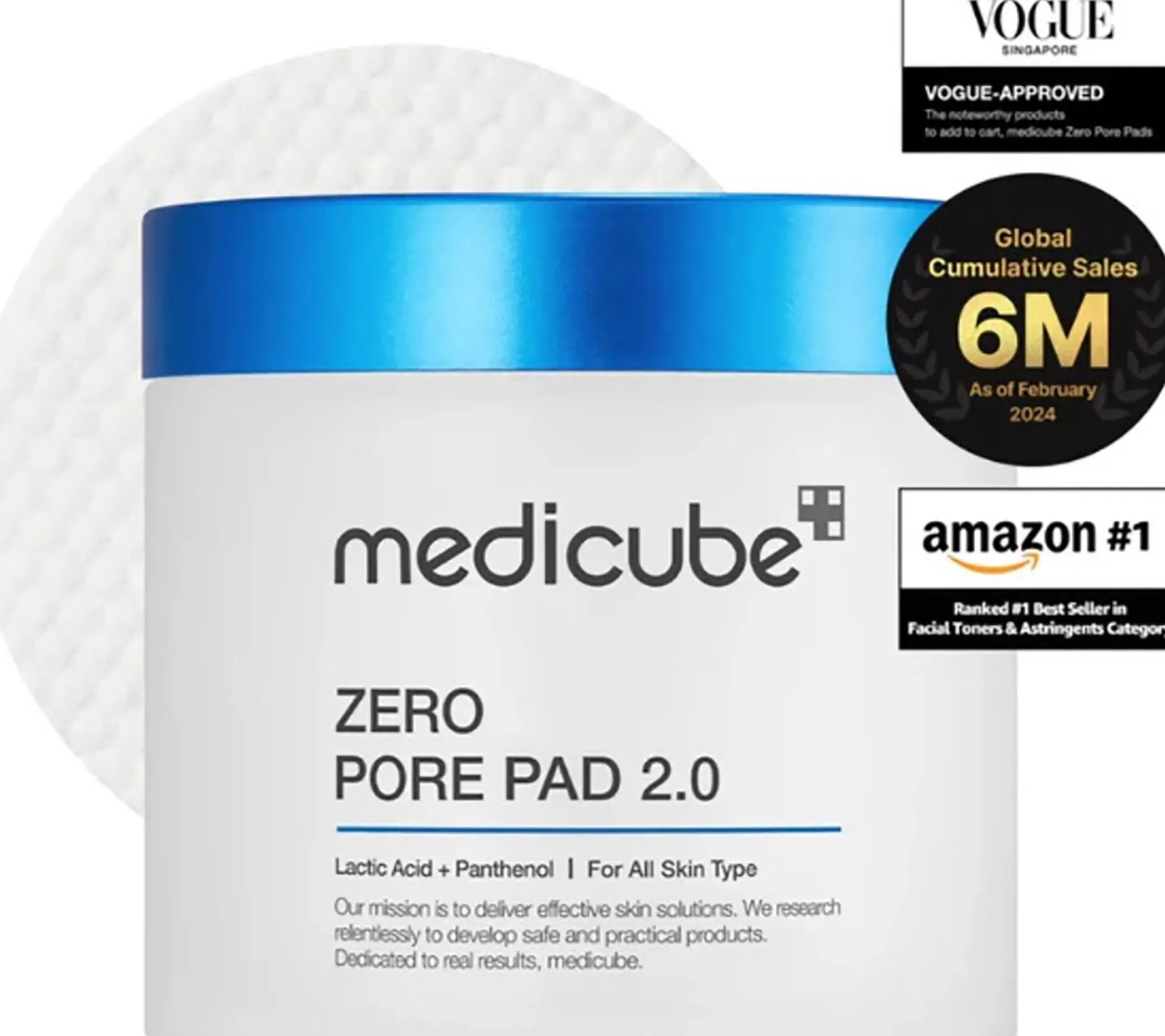 Medicube Zero Pore Pad 2.0 70 st 100 ml