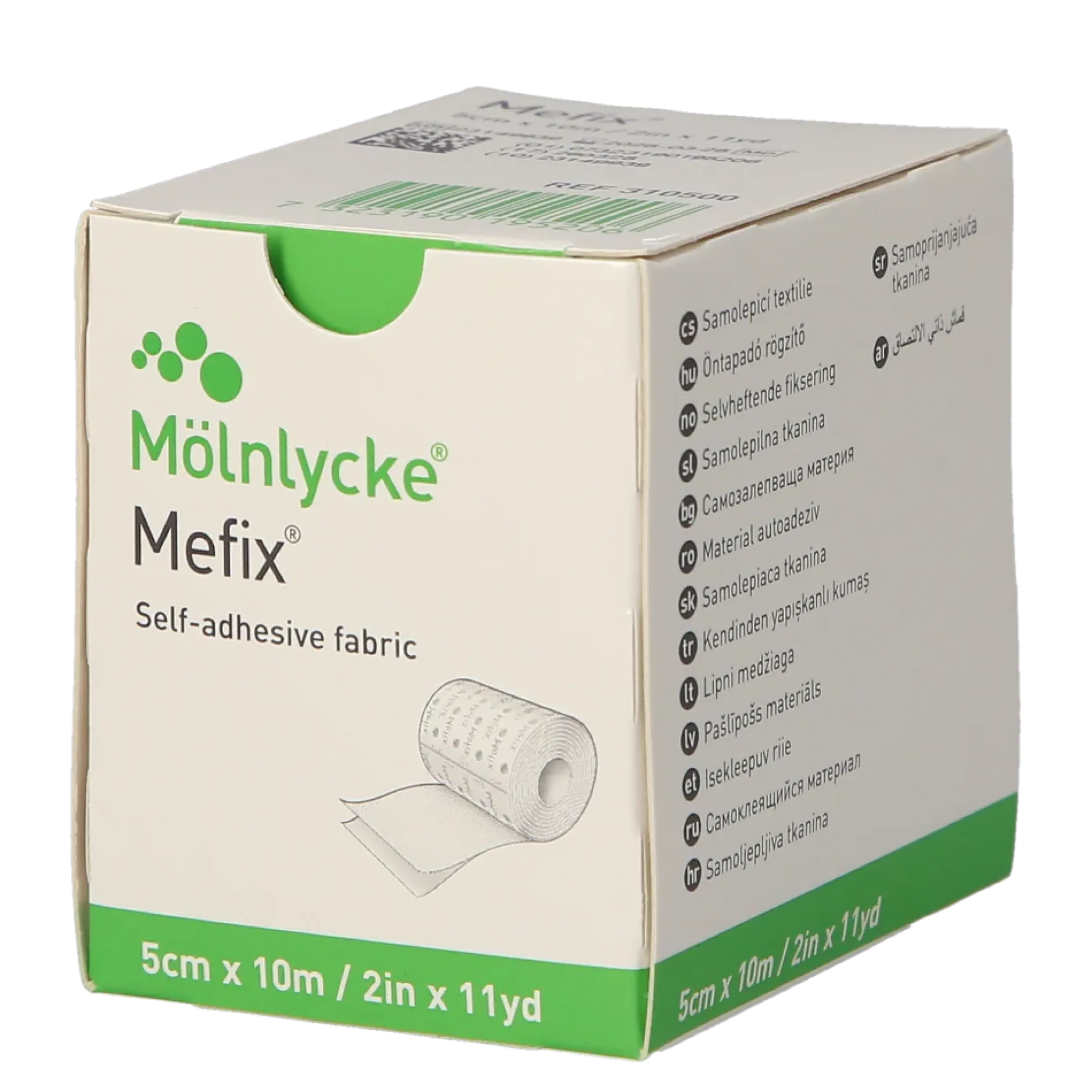 Mefix Självhäftande Väv 10m x 5cm 1 st