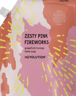 Mevolution Handtvål Zesty Pink Refill 750ml
