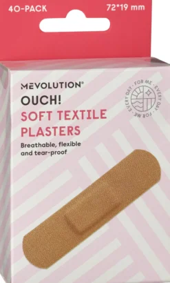 Mevolution Ouch! Soft Textile Plåster 40 st