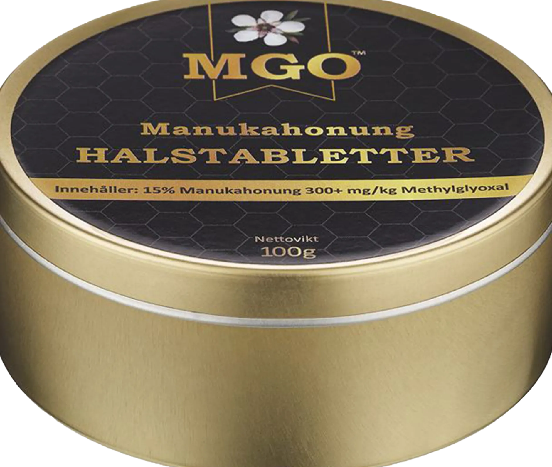 MGO Halstabletter Manukahonung 100 g