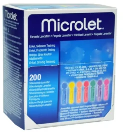 Microlet Lancetter 200 st