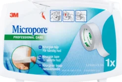 Micropore Kirurgisk Tejp Vit 1,25cm x 9,1m 1 st