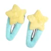 MILI Cosmetics Hair Pin Star Yellow 2 st