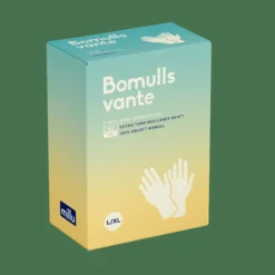 Millu Bomullsvante Extra Tunn 30 cm L/XL 5 par