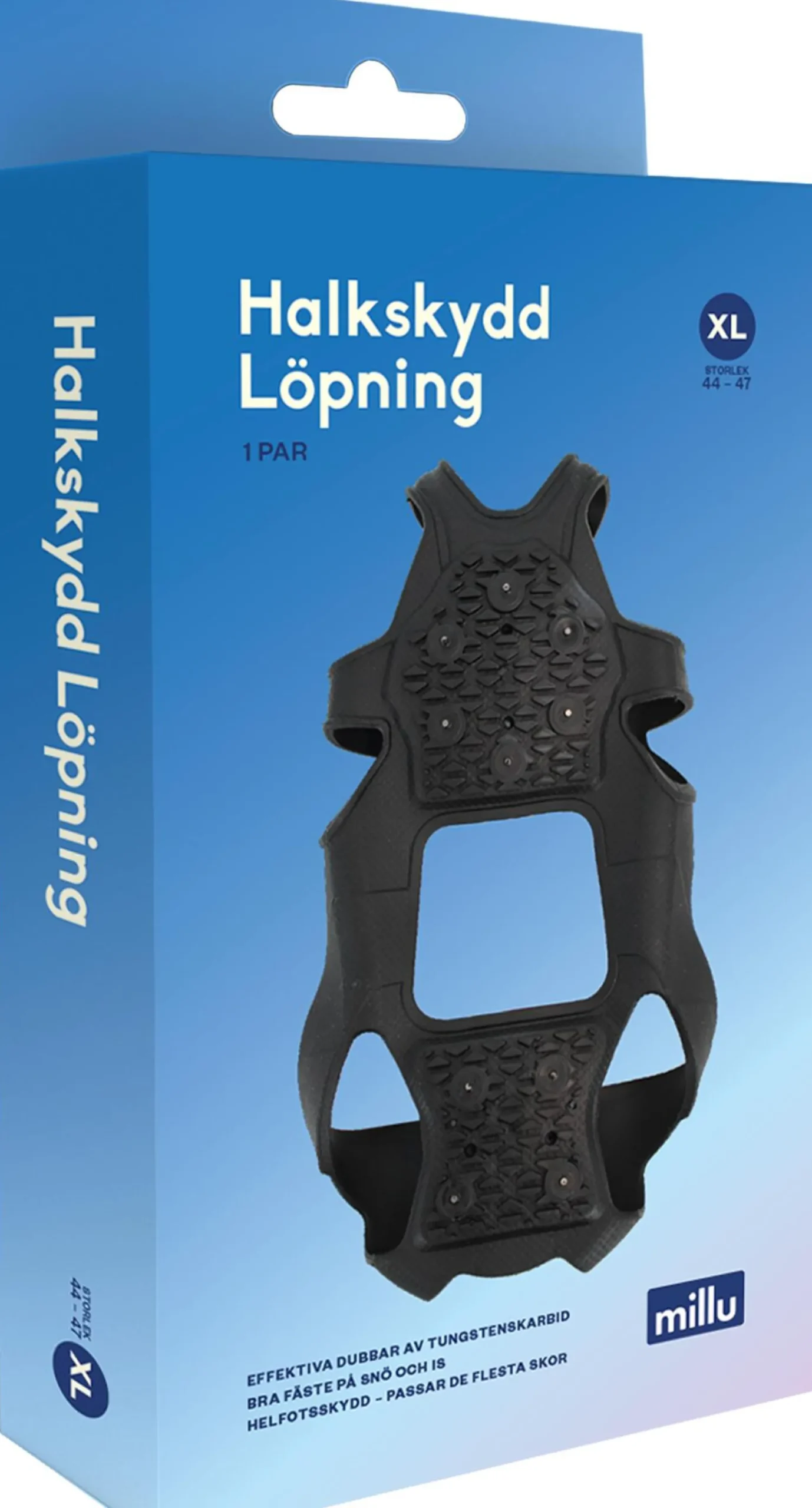 Millu Halkskydd Löpning XL 1 par