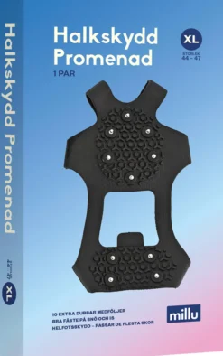Millu Halkskydd Promenad XL 1 par + 10 dubbar