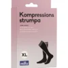 Millu Kompressionsstrumpa Nylon Svart XL