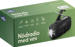 Millu Nödradio med vev