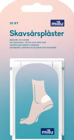 Millu Skavsårsplåster Medium 10 st