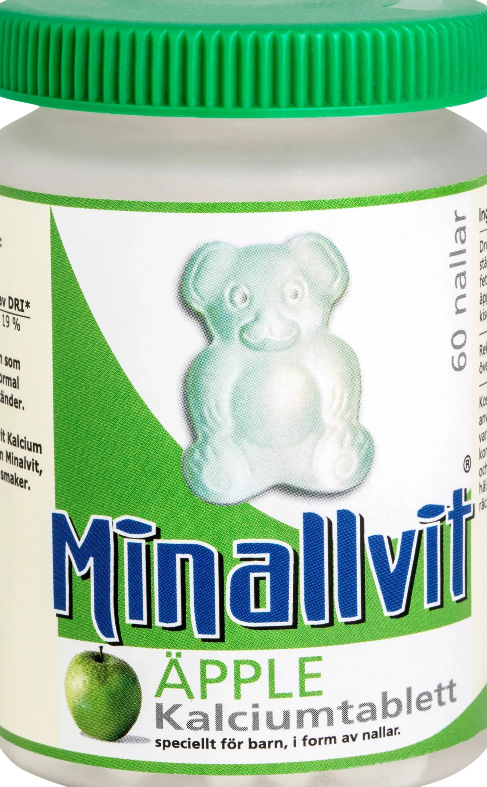 Minallvit Kalcium 60 sugtabletter