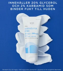 Miniderm Duo Kräm 2% Karbamid 20% Glycerol 100g