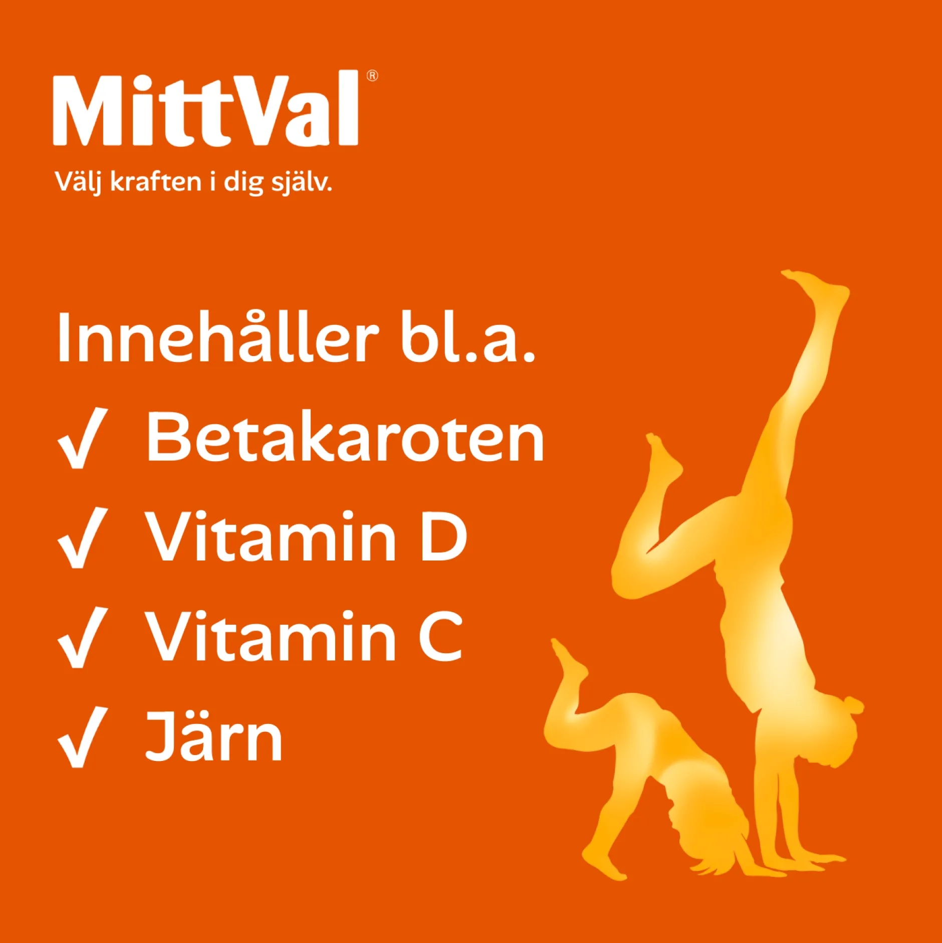 MittVal Barn 4-12 År 100 tuggtabletter