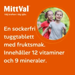 MittVal Barn 4-12 År 100 tuggtabletter
