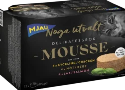Mjau Noga Utvalt Mousse Multibox 12 x 85 g