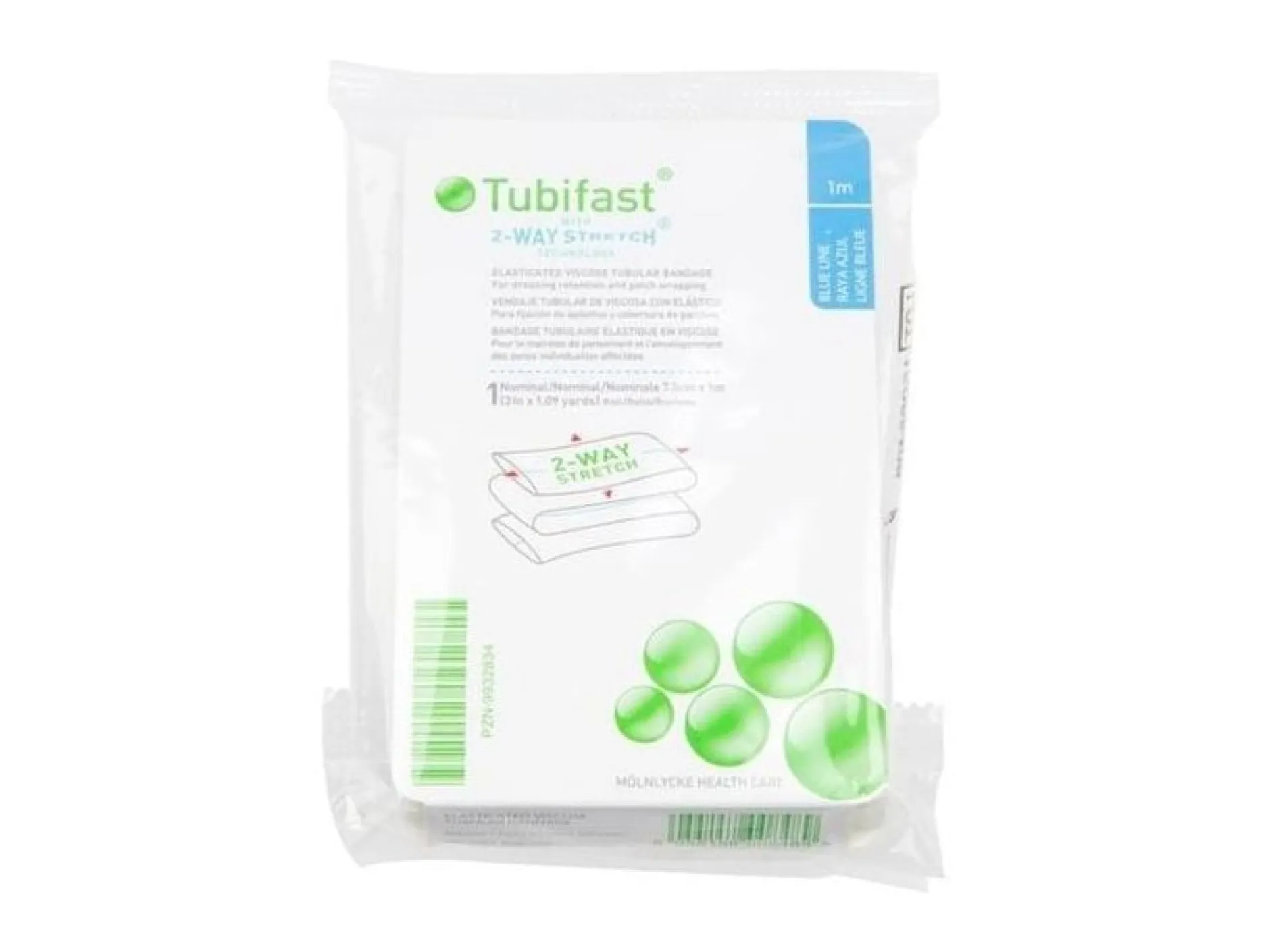 Mölnlycke Health Care Tubifast 2 Way Stretch Blue Line 1 m
