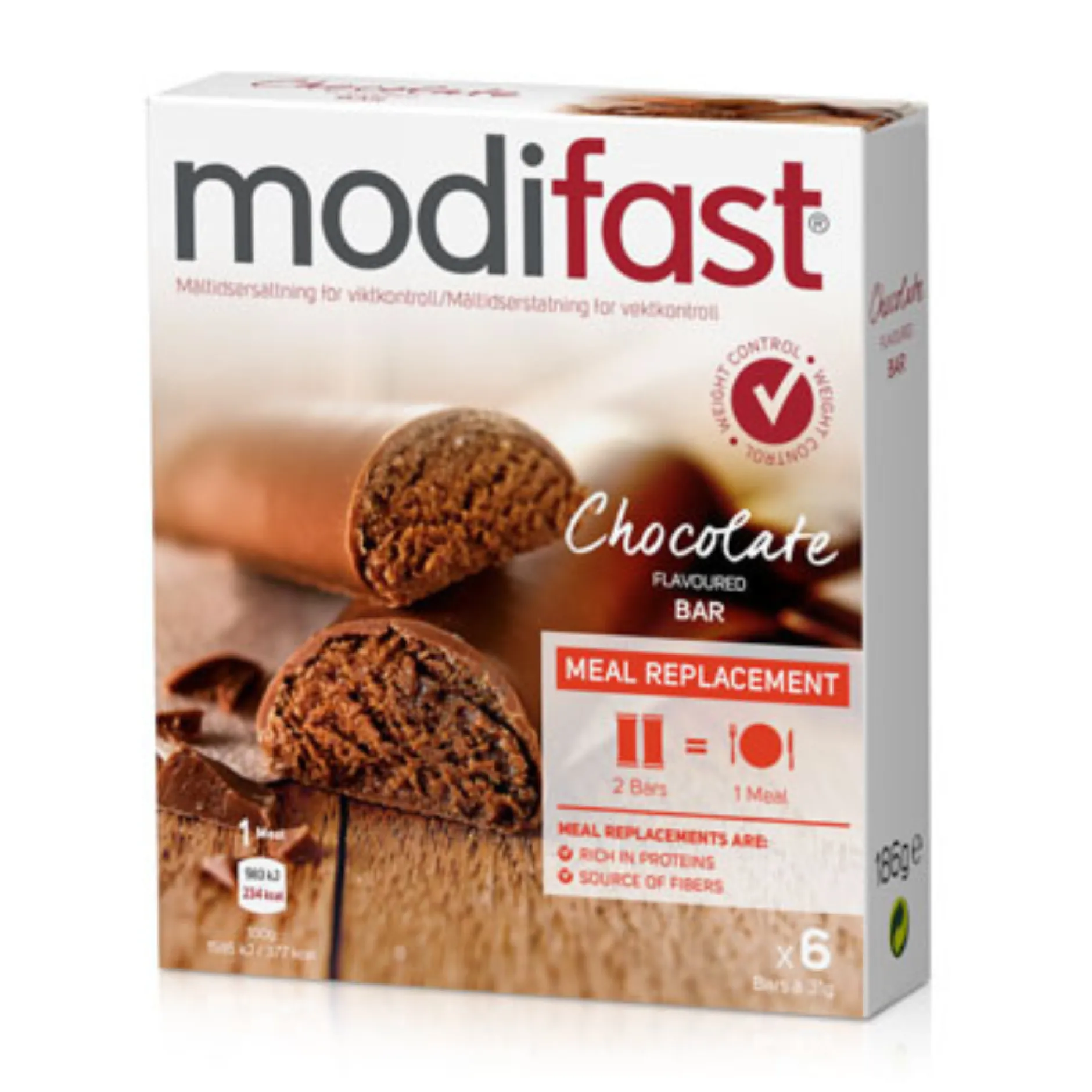 Modifast Bar Choklad 6 st