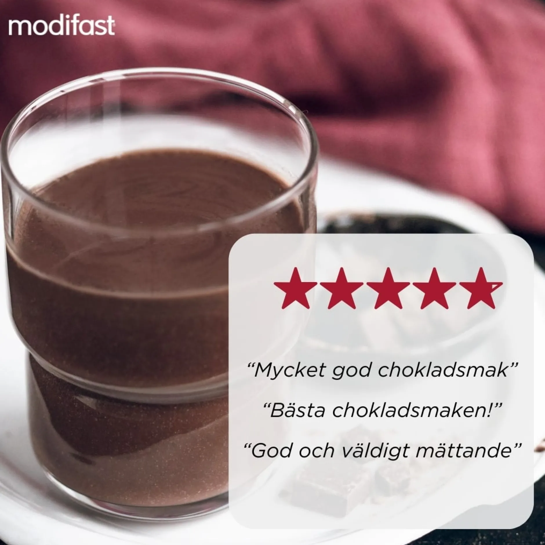 Modifast LCD Pulver Choklad 8 st