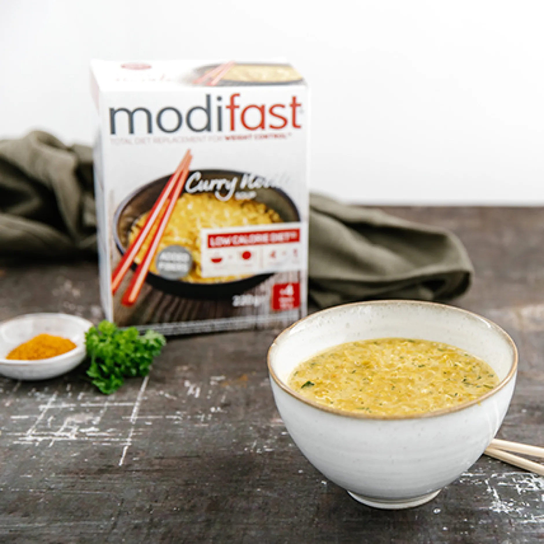 Modifast Modifast LCD Curry Noodle Soup 4 x 55g