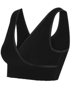 momkind Crossover Amningsbh Svart S/M