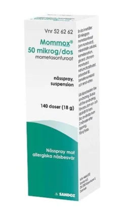 Mommox nässpray 50µg/dos 140 doser