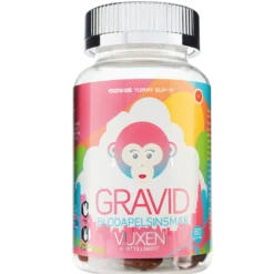 Monkids Gravid Blodapelsin 60 tuggtabletter