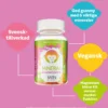 Monkids Mineral Magnesium Barn Ananas 60 gummies