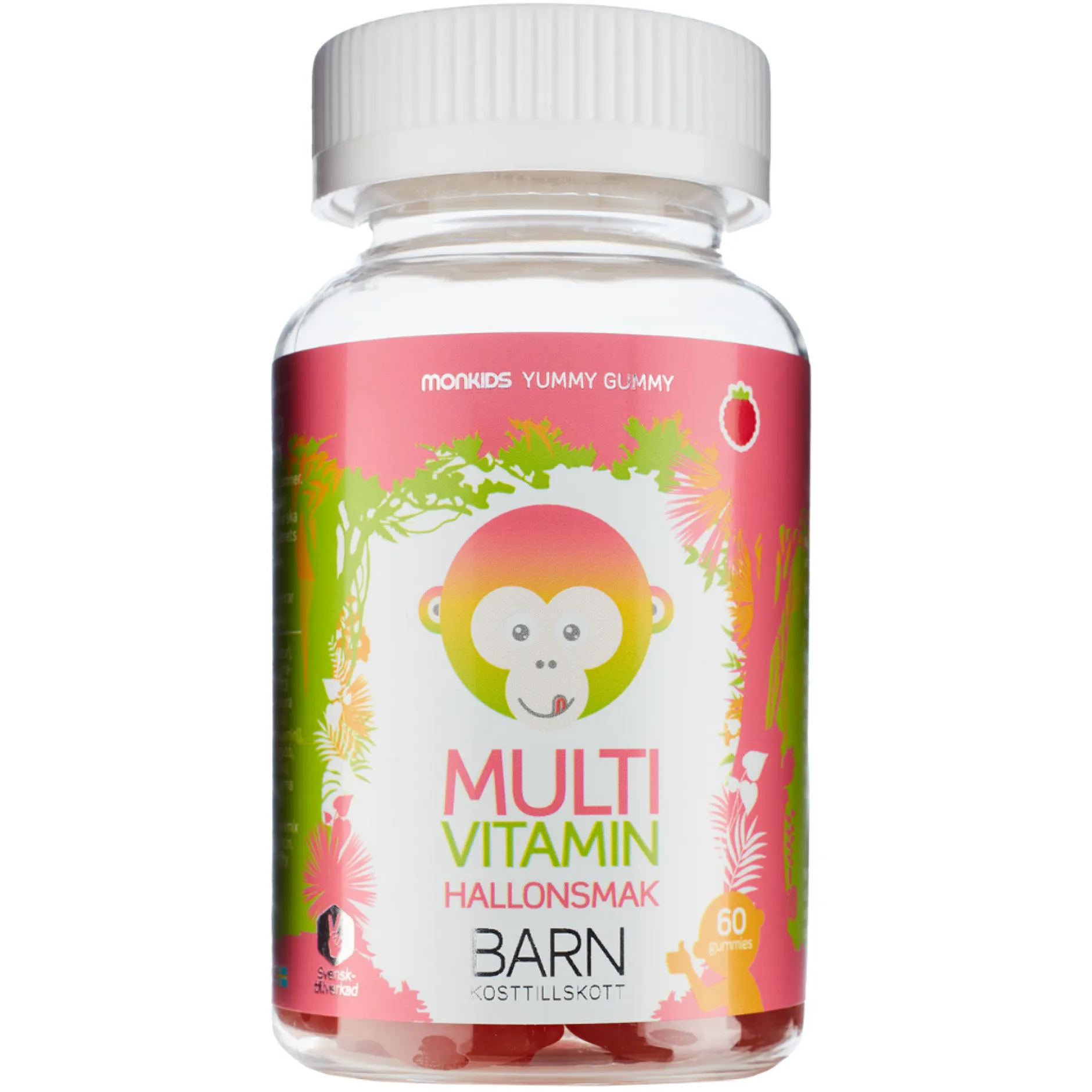 Monkids Multivitamin Barn Hallon 60 tuggtabletter