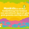 Monkids Omega-3 Barn Äpple 60 tuggisar