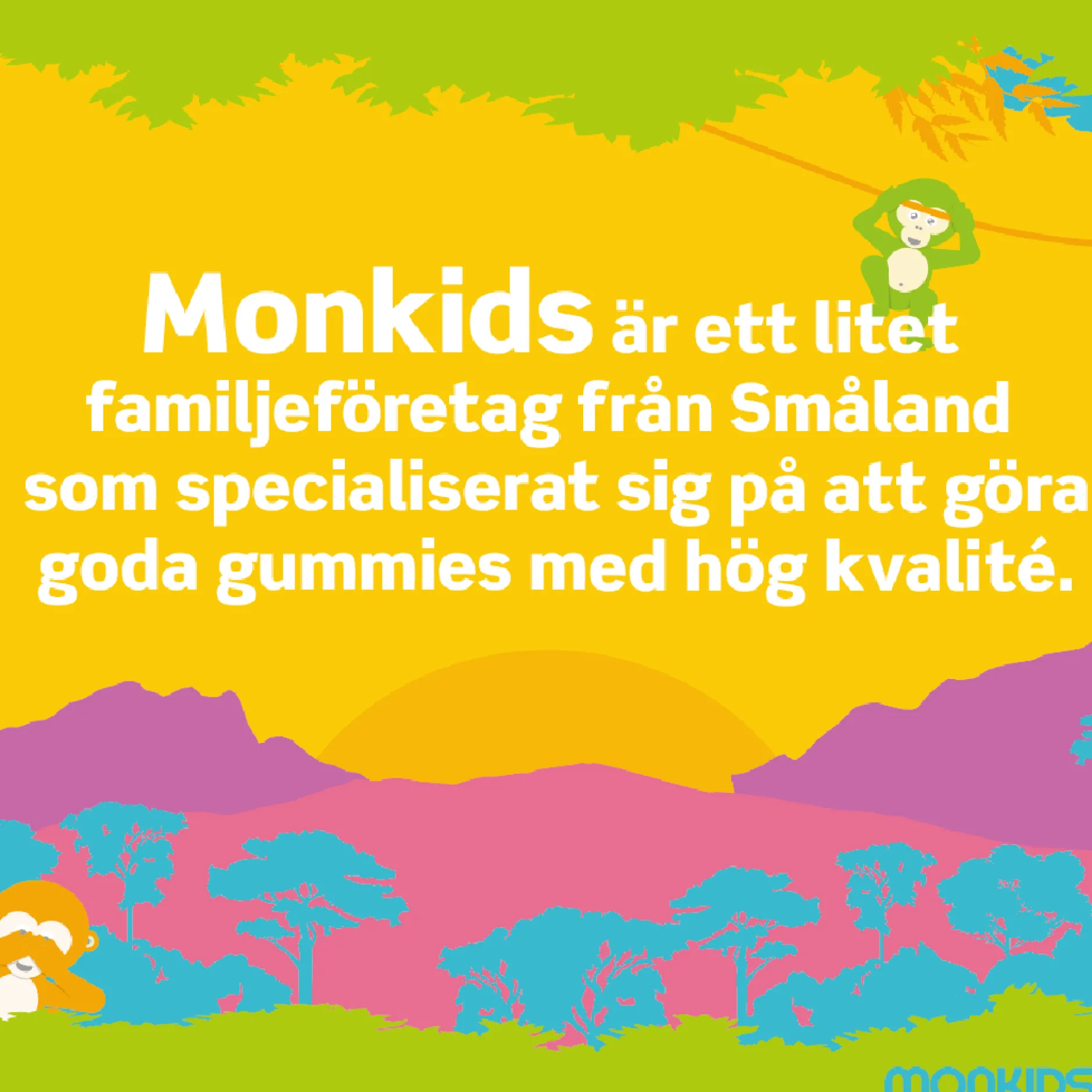 Monkids Omega-3 Barn Äpple 60 tuggisar
