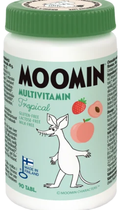 Moomin Multivitamin Tropical 90 Tabletter