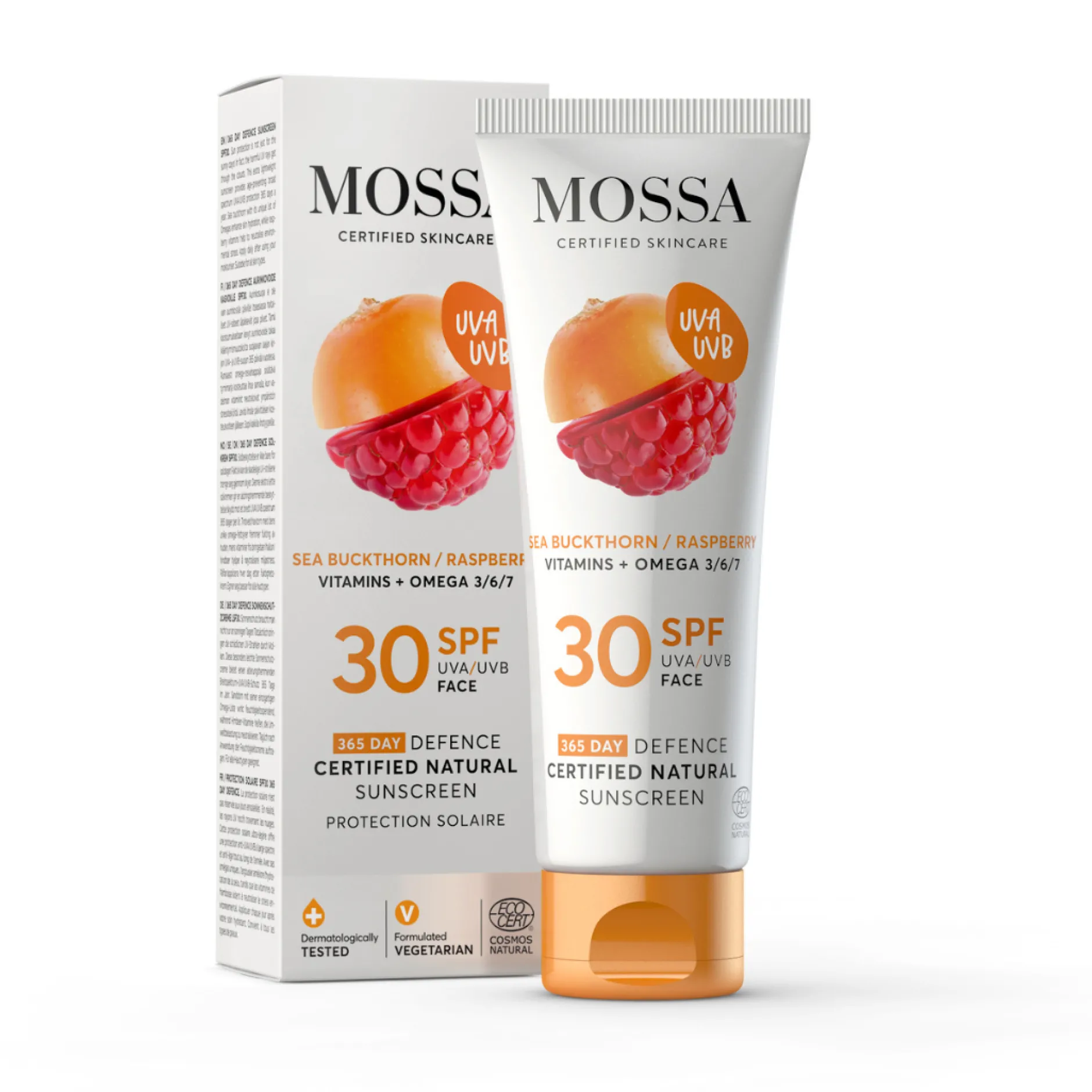 MOSSA 365 Days Defence Certified Natural Sunscreen 50 ml