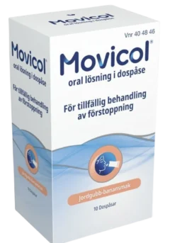 Movicol, oral lösning i dospåse 10 st
