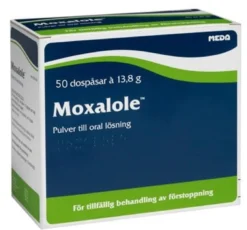 Moxalole, pulver till oral lösning i dospåse, 50 st
