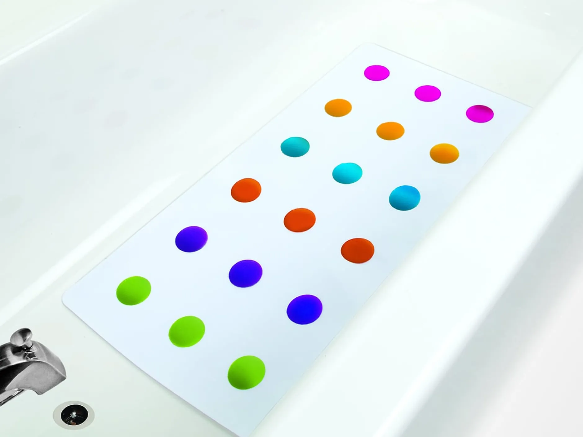 munchkin Dandy Dot Bath Mat 1 st